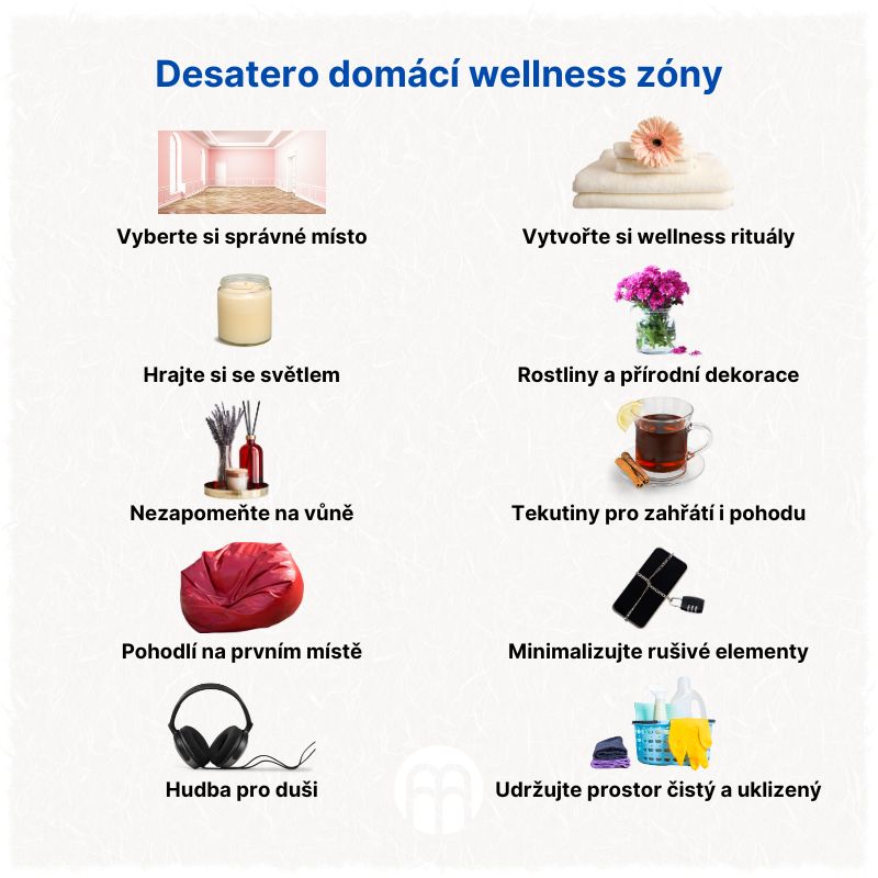 Desatero domácí wellness zóny